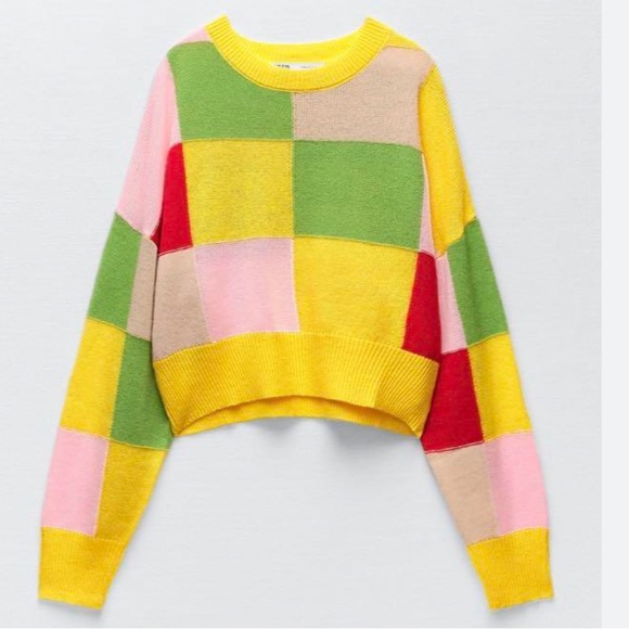 Zara Sweaters - Zara Color Blocked Sweater